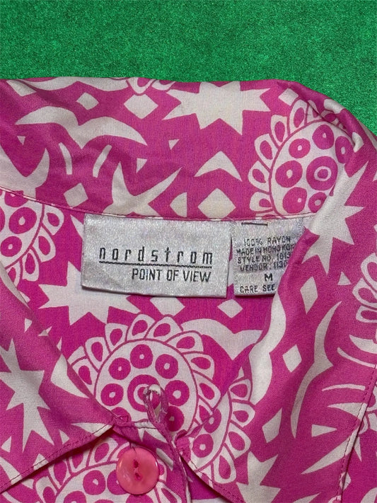 Point of View Tribal Island Button-down