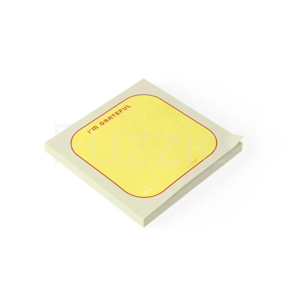 Gratitude Post-it® Note Pads - 4’’ x 4’’ - Paper products
