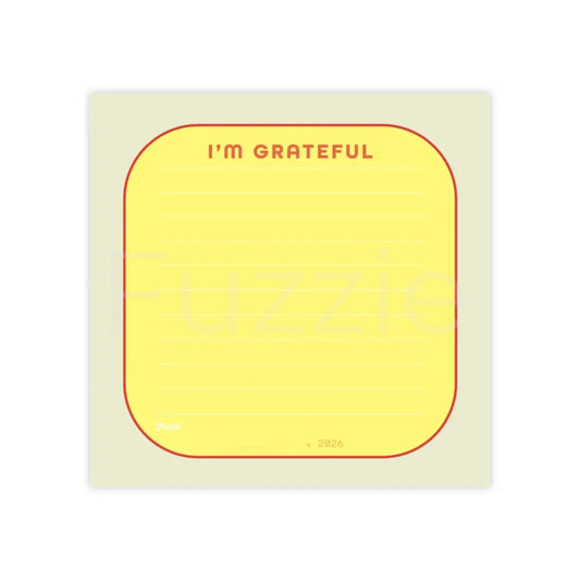 Gratitude Post-it® Note Pads - 4’’ x 4’’ - Paper products