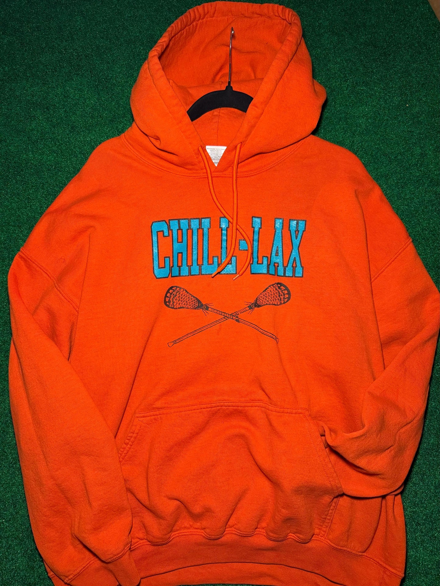 Chill-Lax Pullover Hoodie - Gildan Drawstring