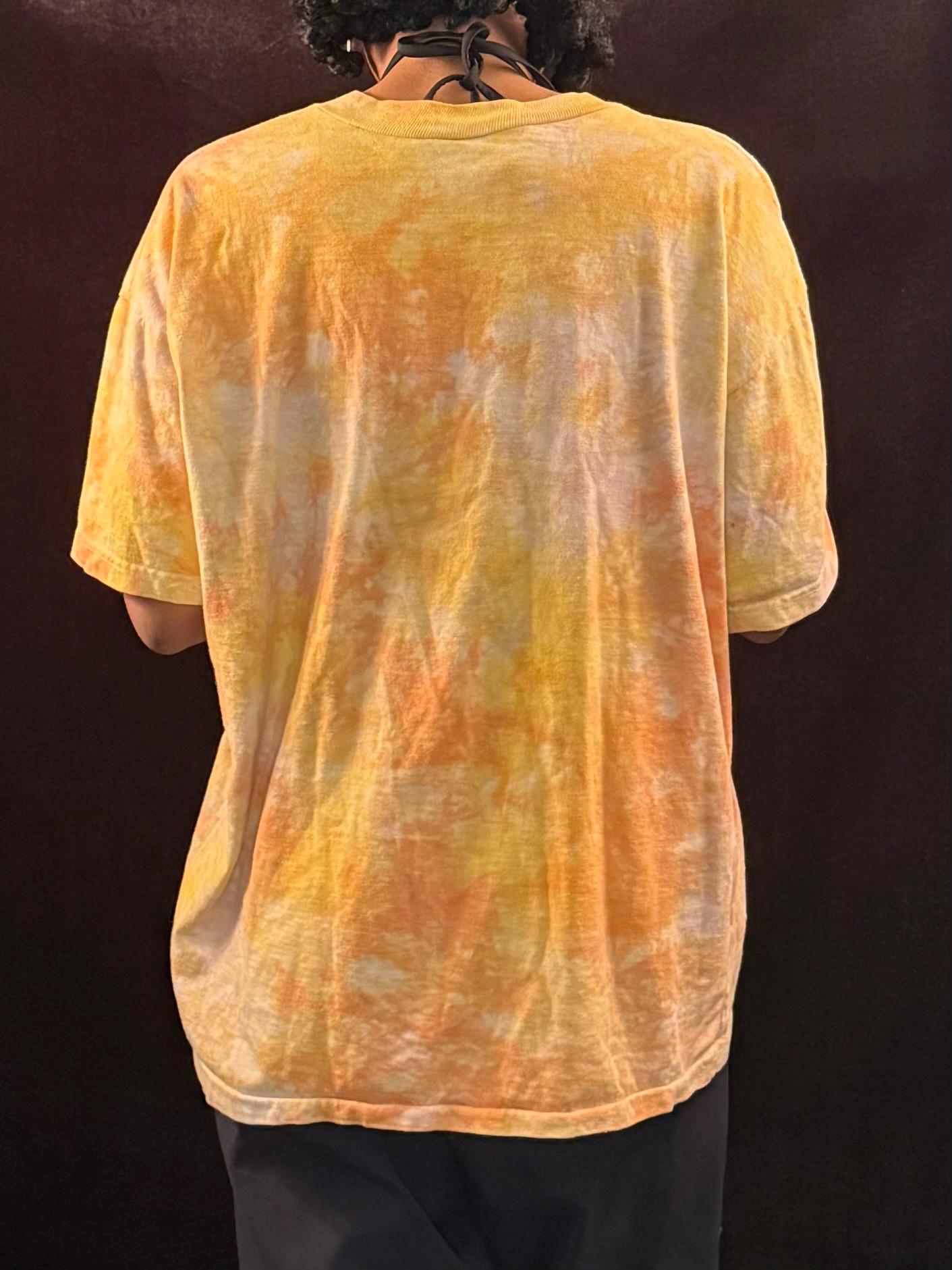 Haut Tie-dye ORANGE BURST