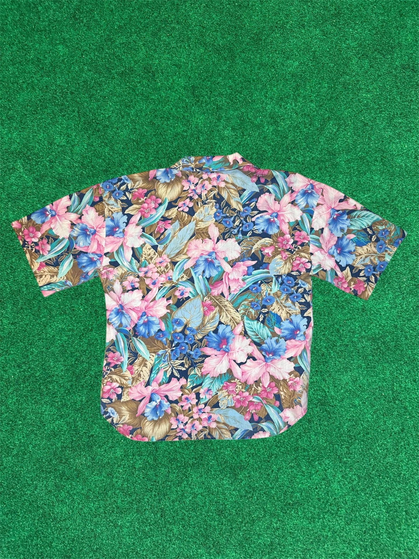 Floral print 80s Cabrais button up Shirt