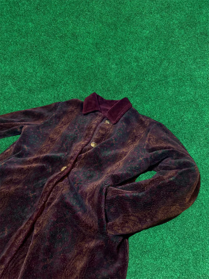 ALPINE STUDIO Reversible Plush Faux Fur Coat