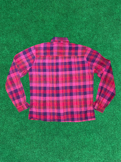 CYRK Bright Plaid Button up