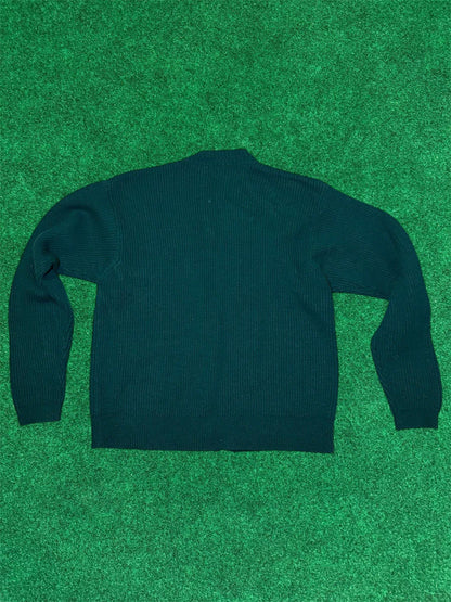 Karen Scott  Forest Green knit cardigan