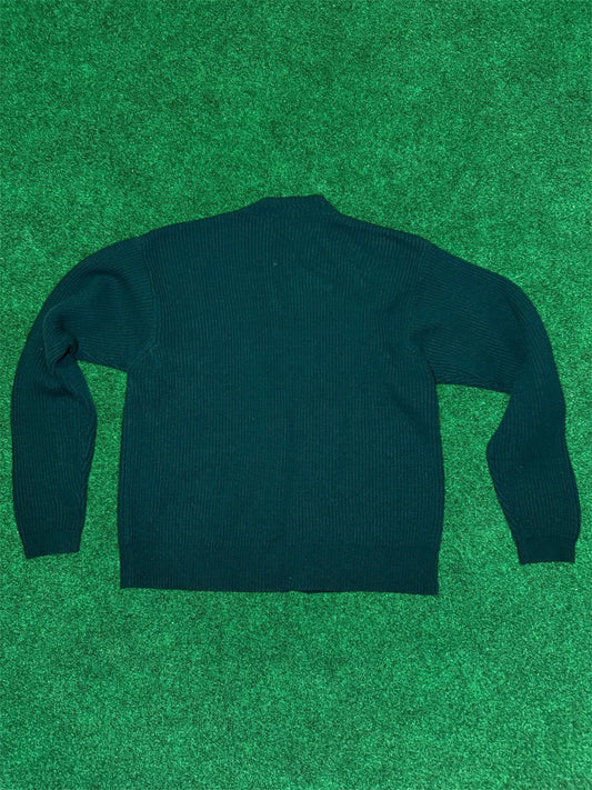 Karen Scott  Forest Green knit cardigan
