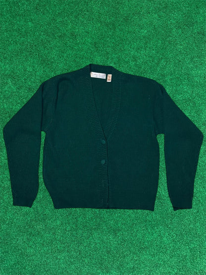Karen Scott  Forest Green knit cardigan