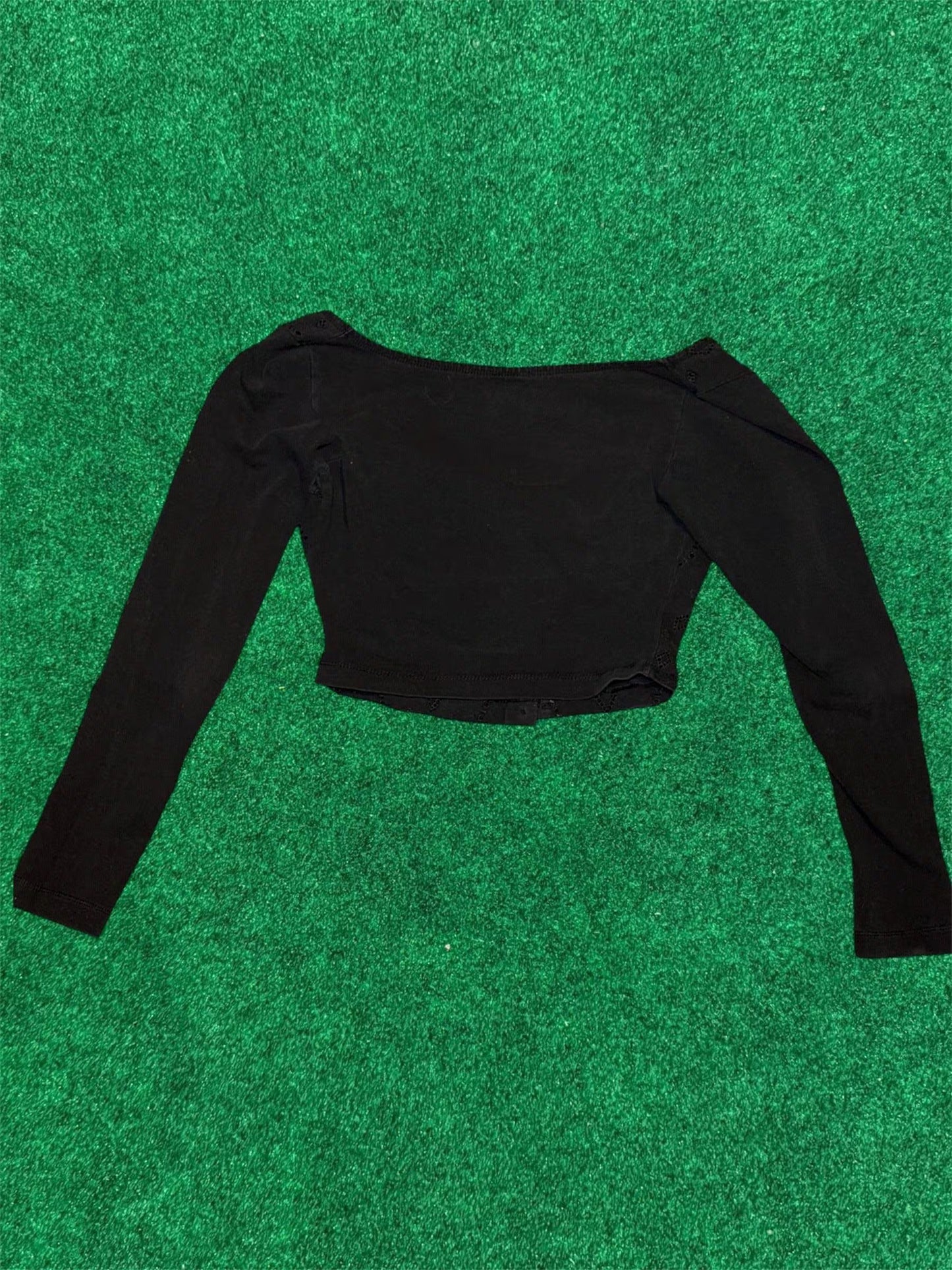 Rare Victoria Secret Long Sleeve Bustier Cop Top