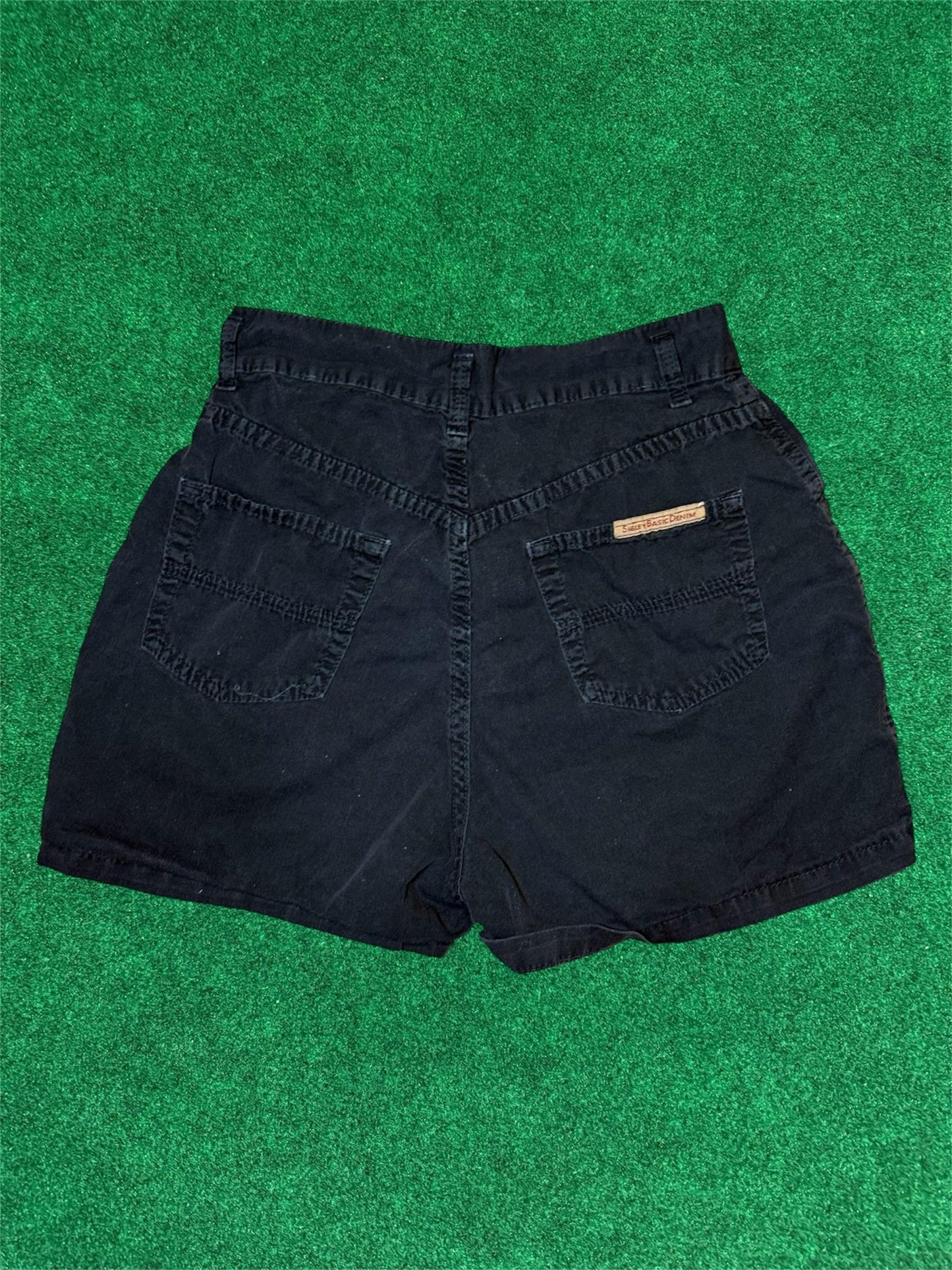 SISLEY high-waisted cotton shorts