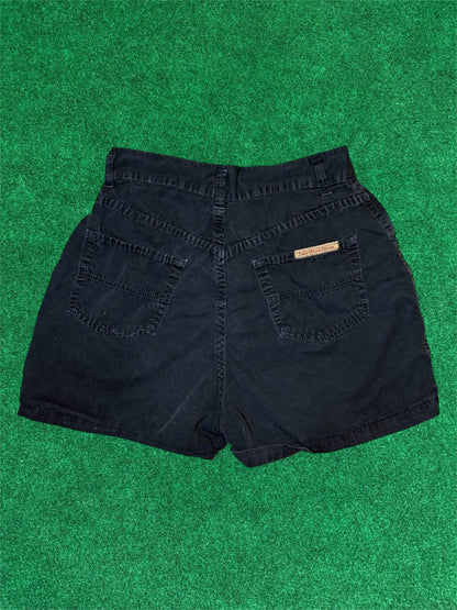SISLEY high-waisted cotton shorts