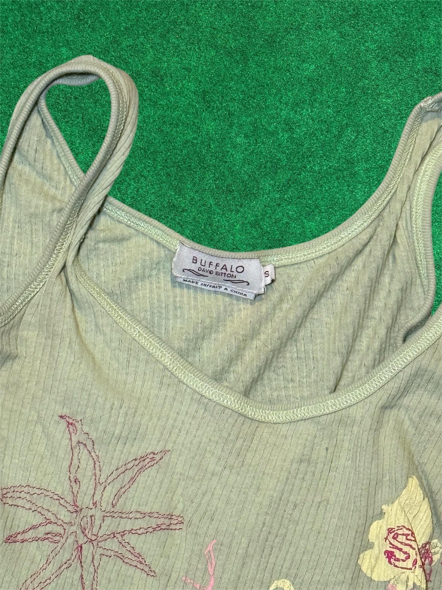 Buffalo David Bitton Y2K Graphic Tank