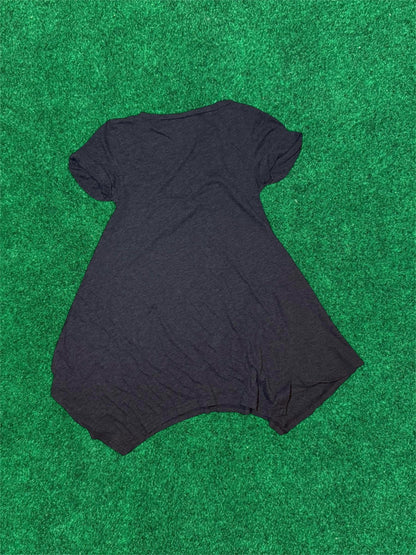 Asymmetrical Flare Babydoll Tee