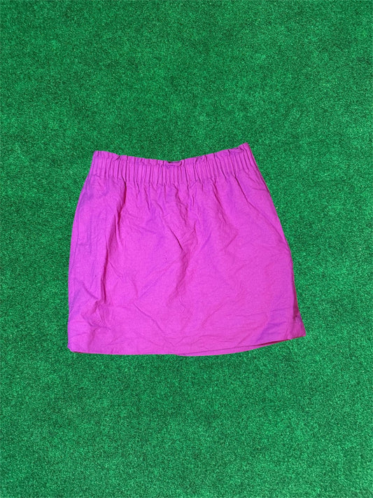 Wool fuchsia A-line Skirt