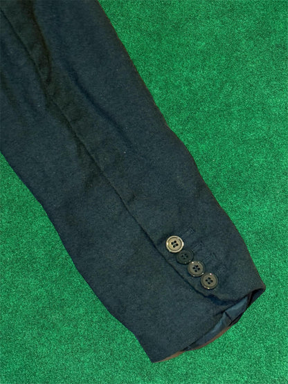 Forest Green Wool Blazer