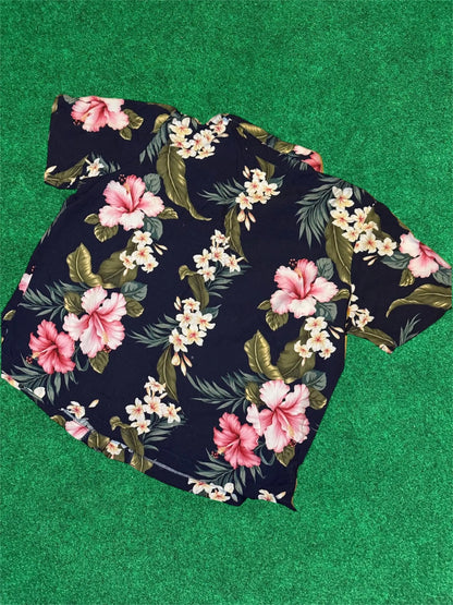 Young Hawaii Tropical Hibiscus Shirt