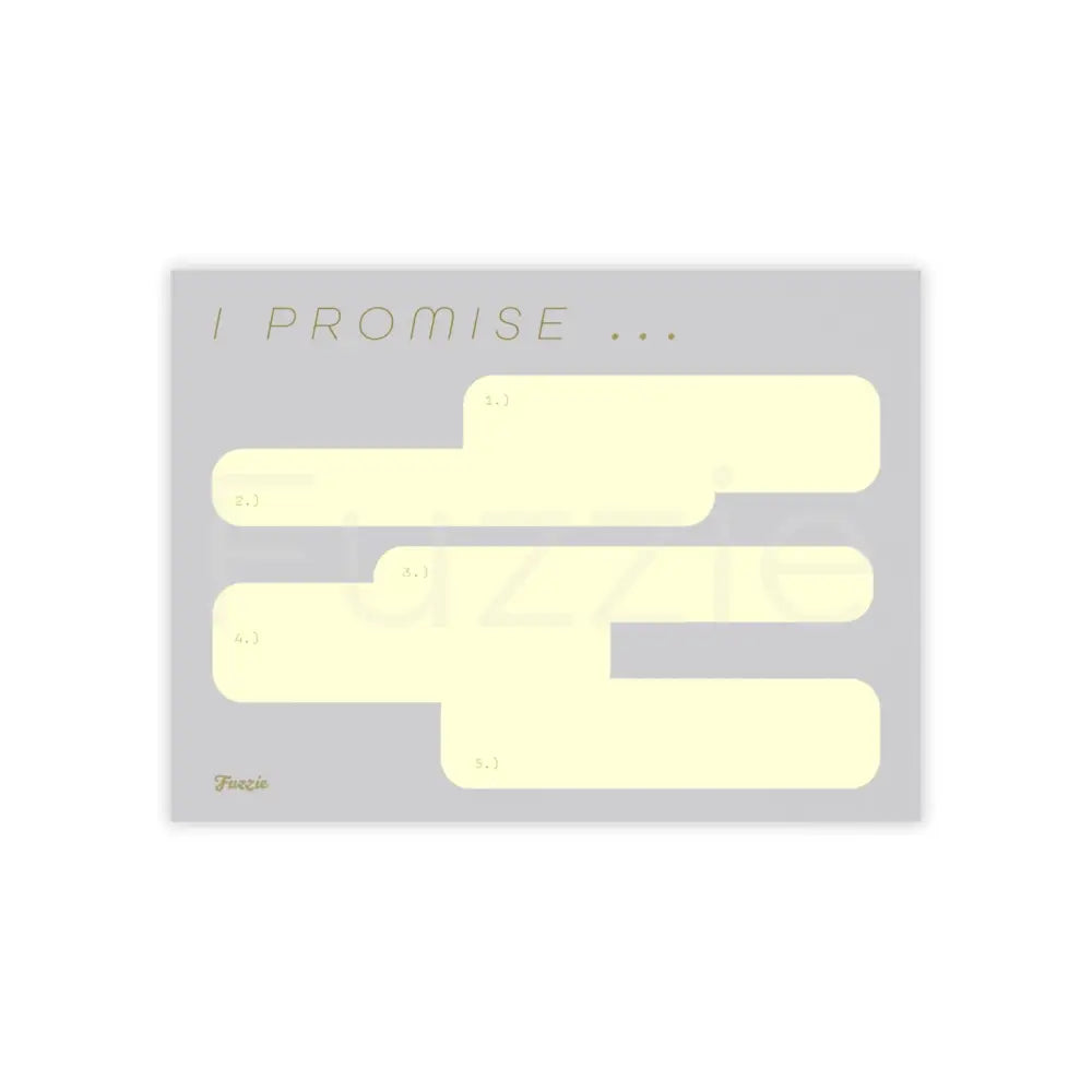 ’Promise’ Post-it® Note Pads - 4’’ x 3’’ - Paper products