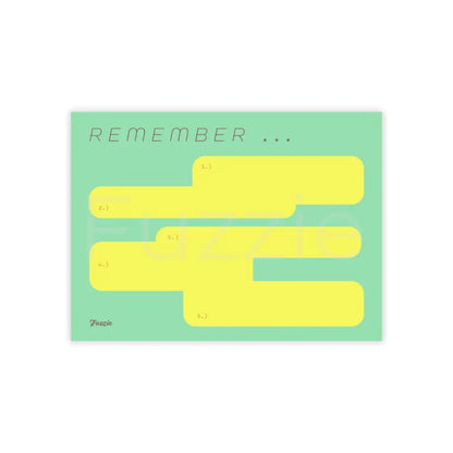 Reminder Post-it® Note Pads - 4’’ x 3’’ - Paper products