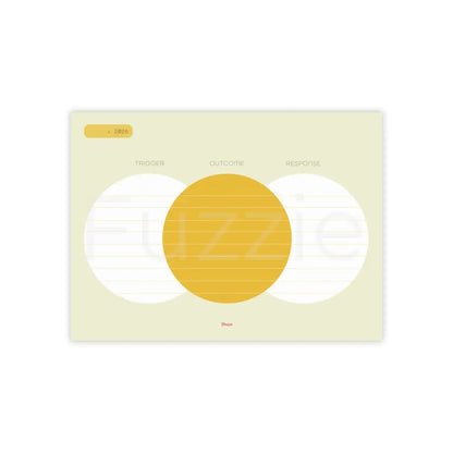 ’The Things I Can Control’ Post-it® Note Pads - 8’’ x 6’’ - Paper products
